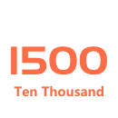 1500万